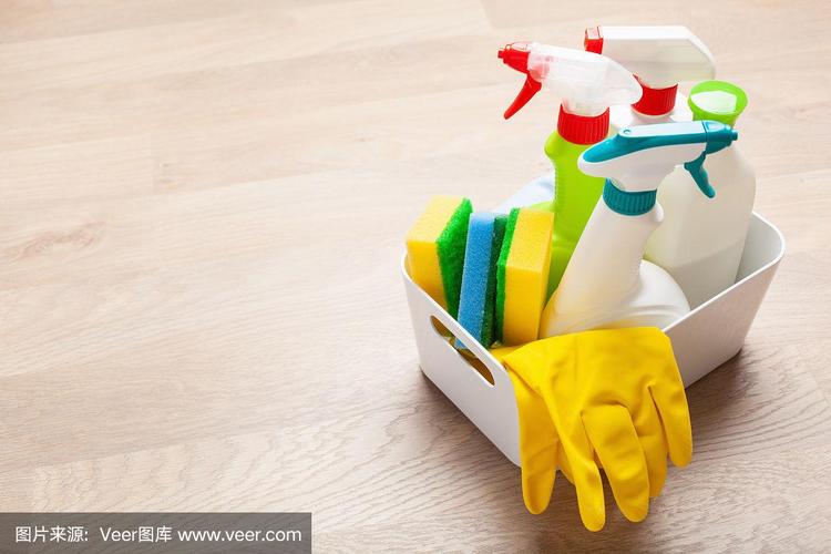 清洁用品家用化学喷雾刷海绵手套