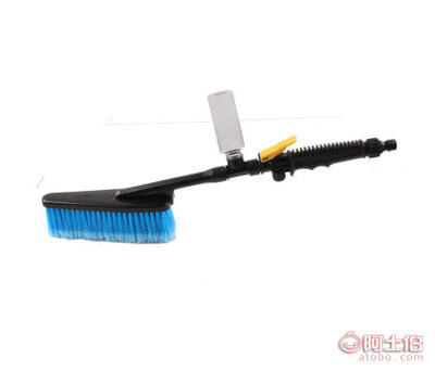酷驹工厂店软毛长柄喷水洗车刷 高效清洁，呵护爱车